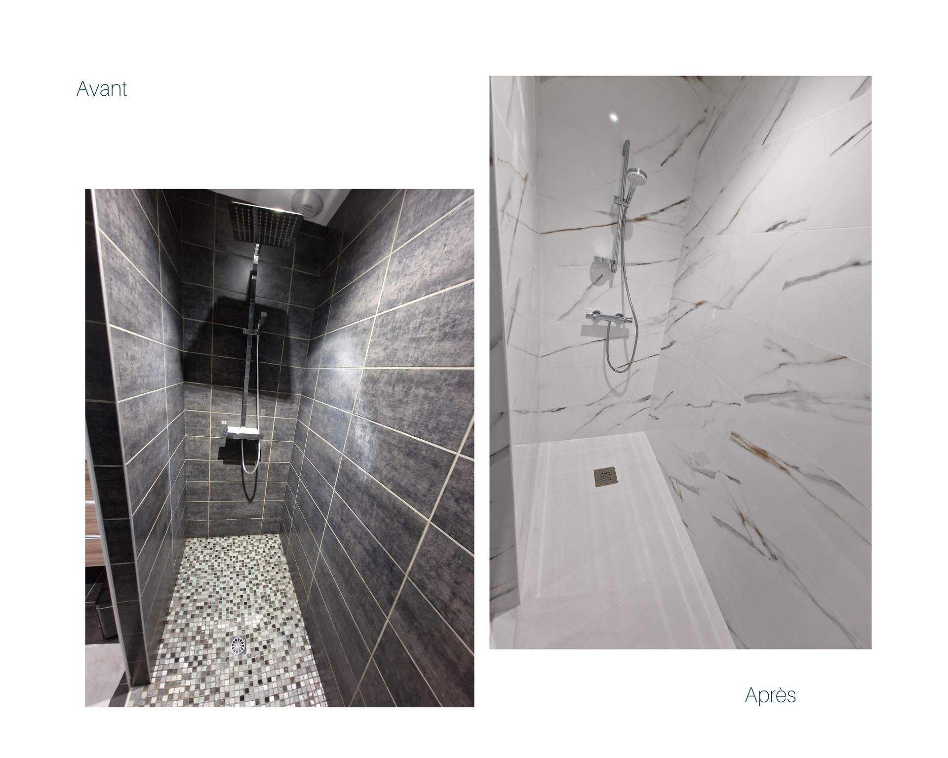 Rénovation de douche