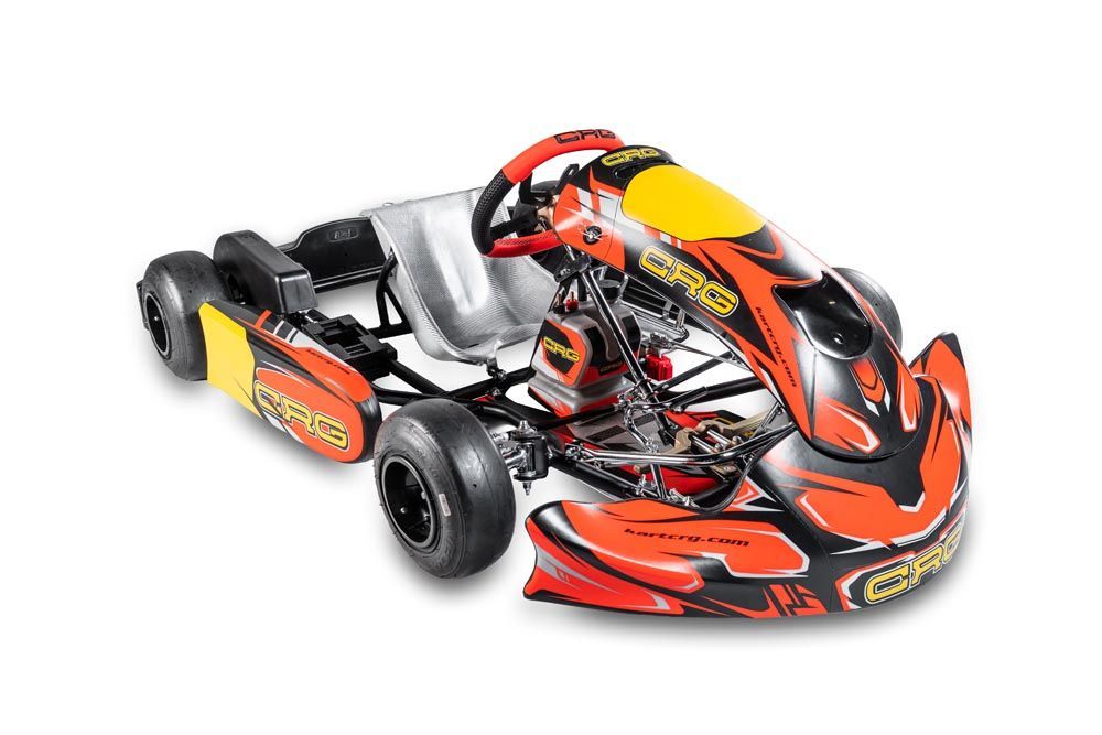 Karting auto CRG Black Mirror sivusta - Racing Service Jaatinen