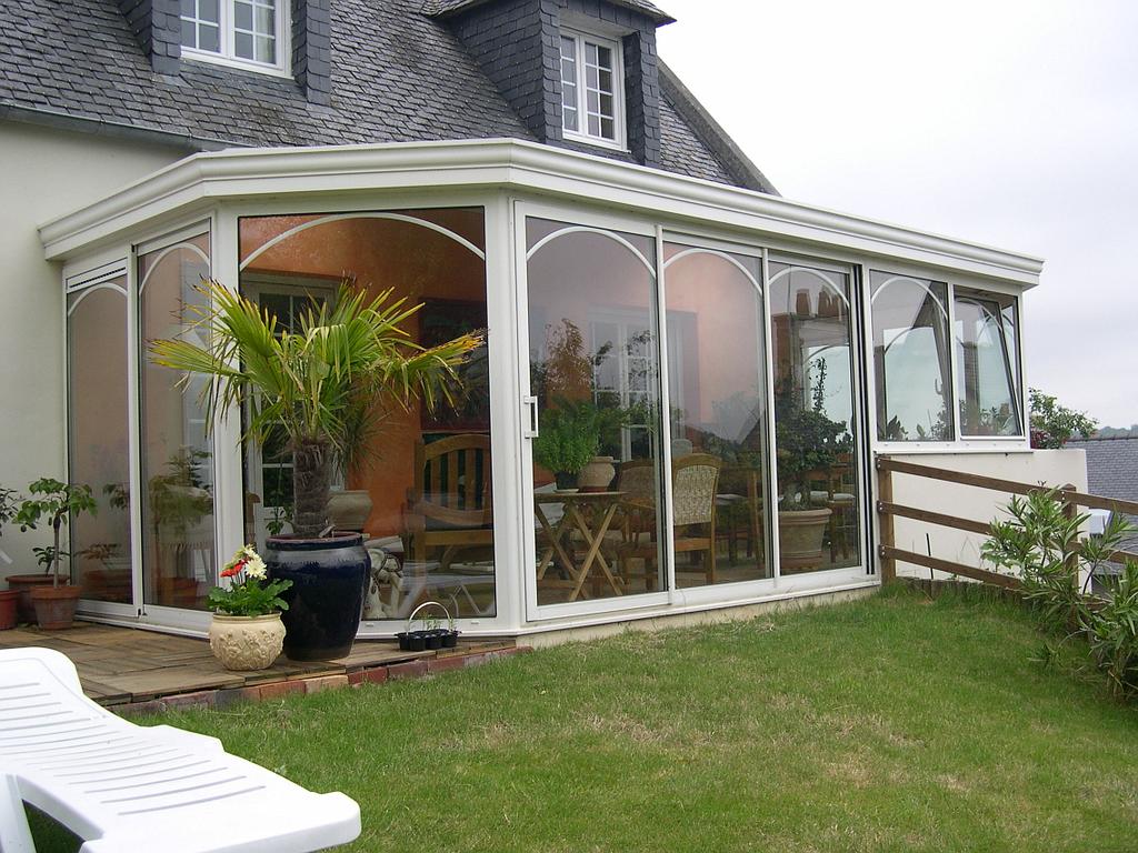 Véranda blanche
