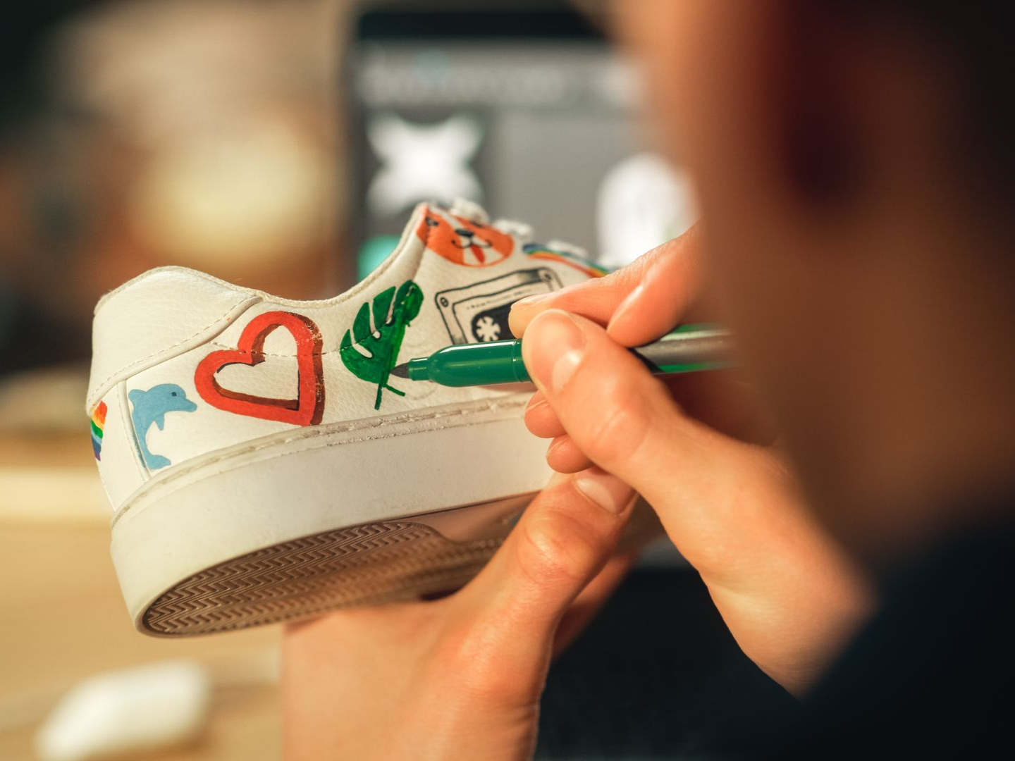 Customisation d'une chaussure