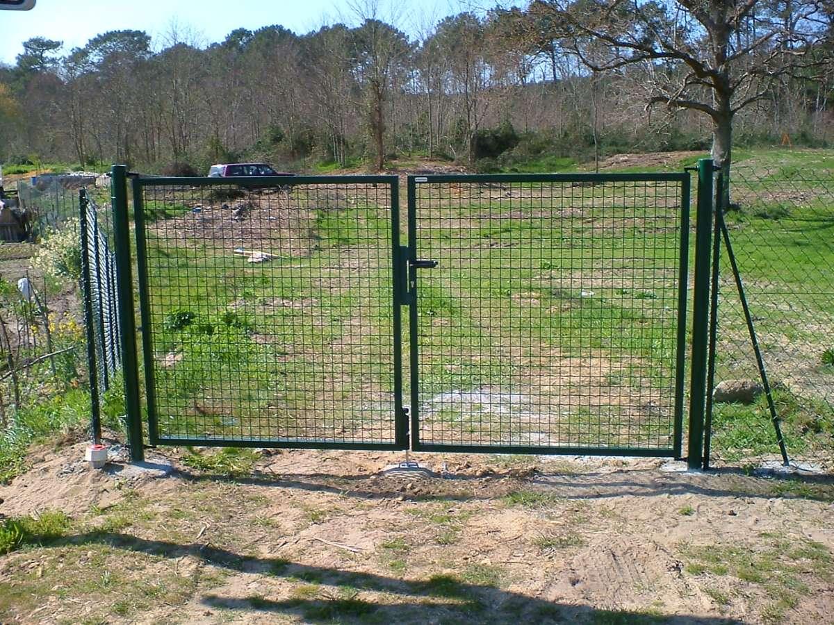 Blanco Félix Terrassement à Mont-de-Marsan Portail fer