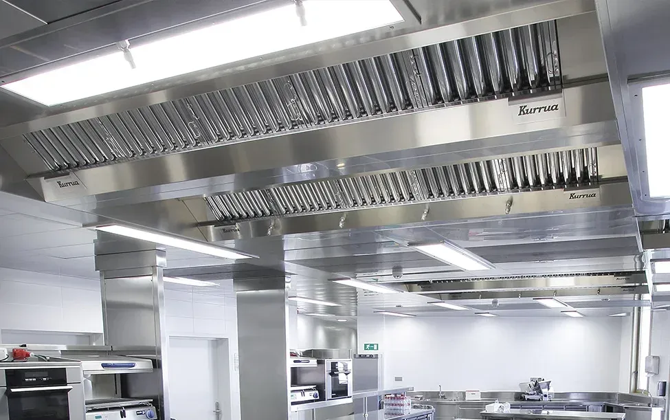 Sistemas de extracción de cocina industrial