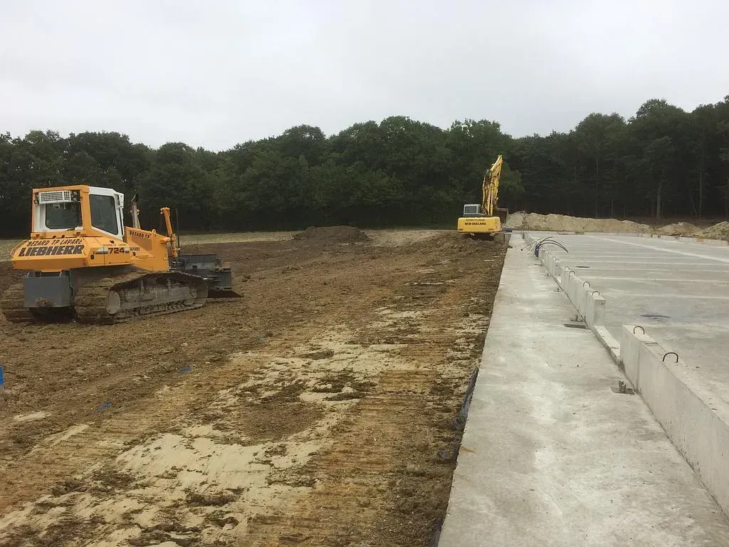 Terrassement pour bâtiment agricole