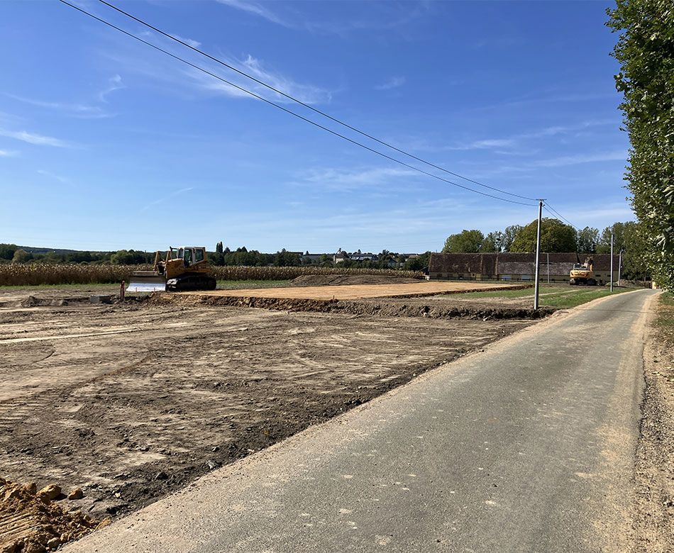 Travaux de terrassement agricoles