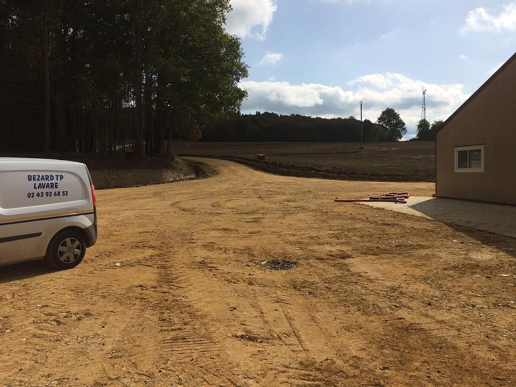 Création de voirie lourde