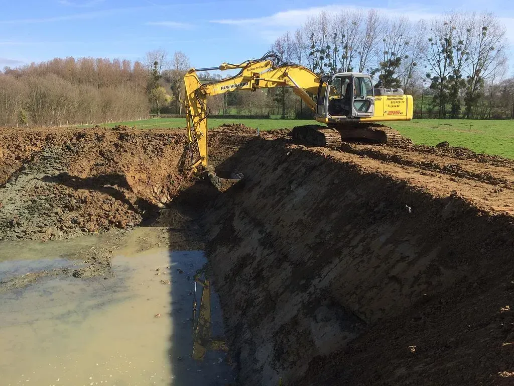 Terrassement pour bâtiment agricole