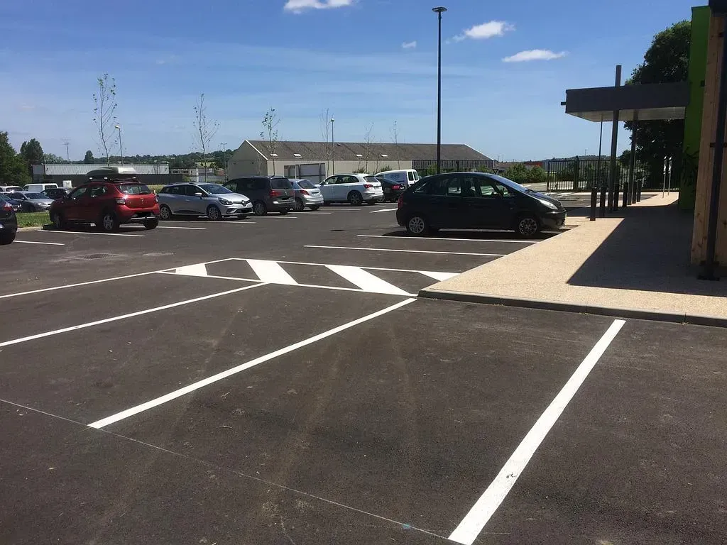 Création de parking pour véhicules légers