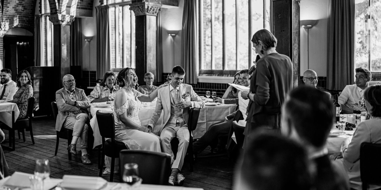 Luxe huwelijksdiner tijdens een winterbruiloft bij Bovendonk
