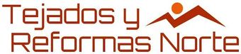 A logo that says tejados y reformas norte