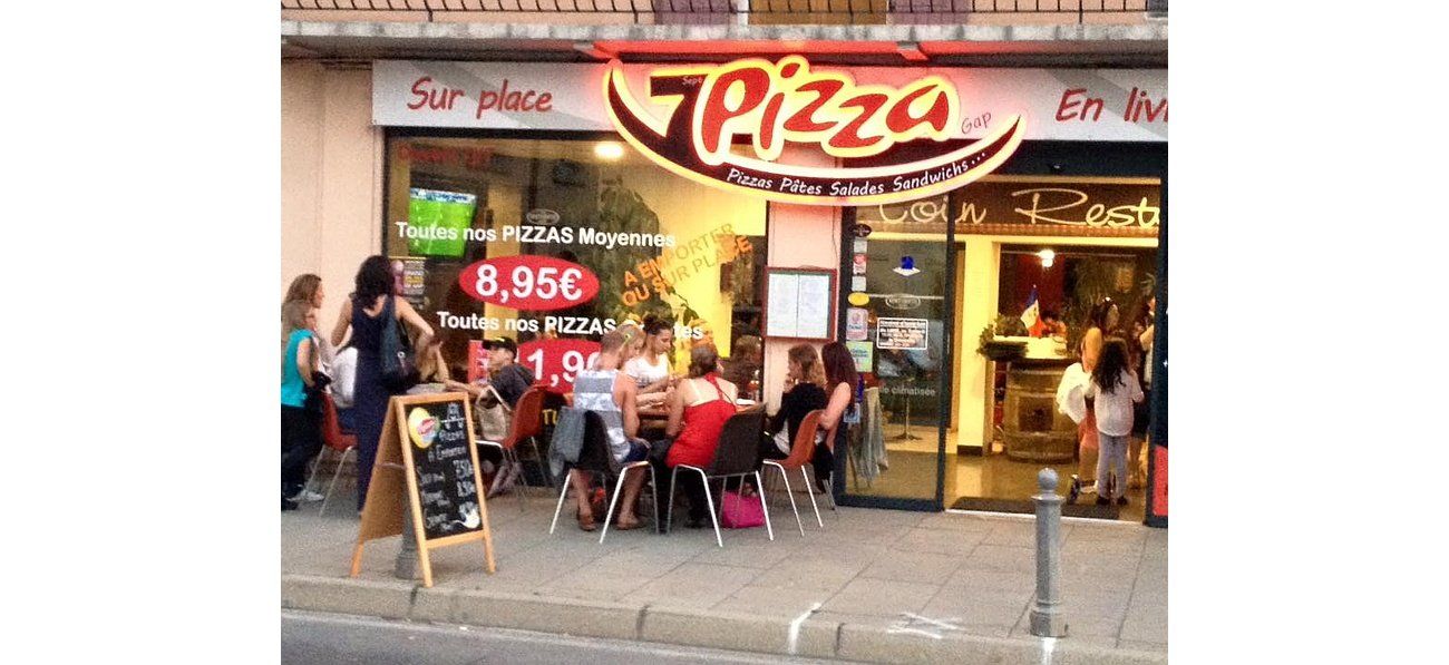 Bienvenue sur le site de 7 pizzas situé à Gap dans les HautesAlpes