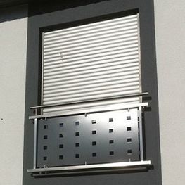 Fenster Geländer