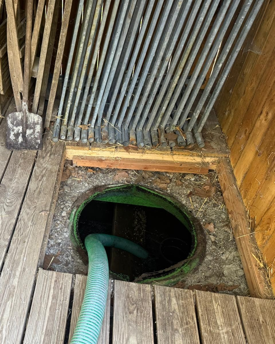 Vidange d'une fosse à toutes eaux