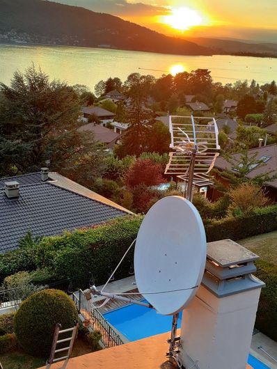 Installation antenne et parabole