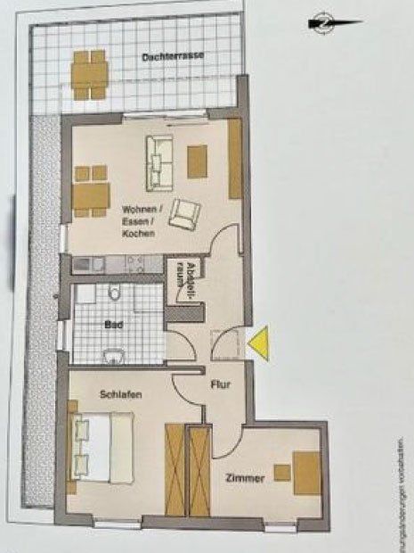 2,5-Zi-Penthouse-Wohnung