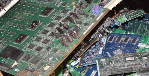 Photo d'un circuit imprimé