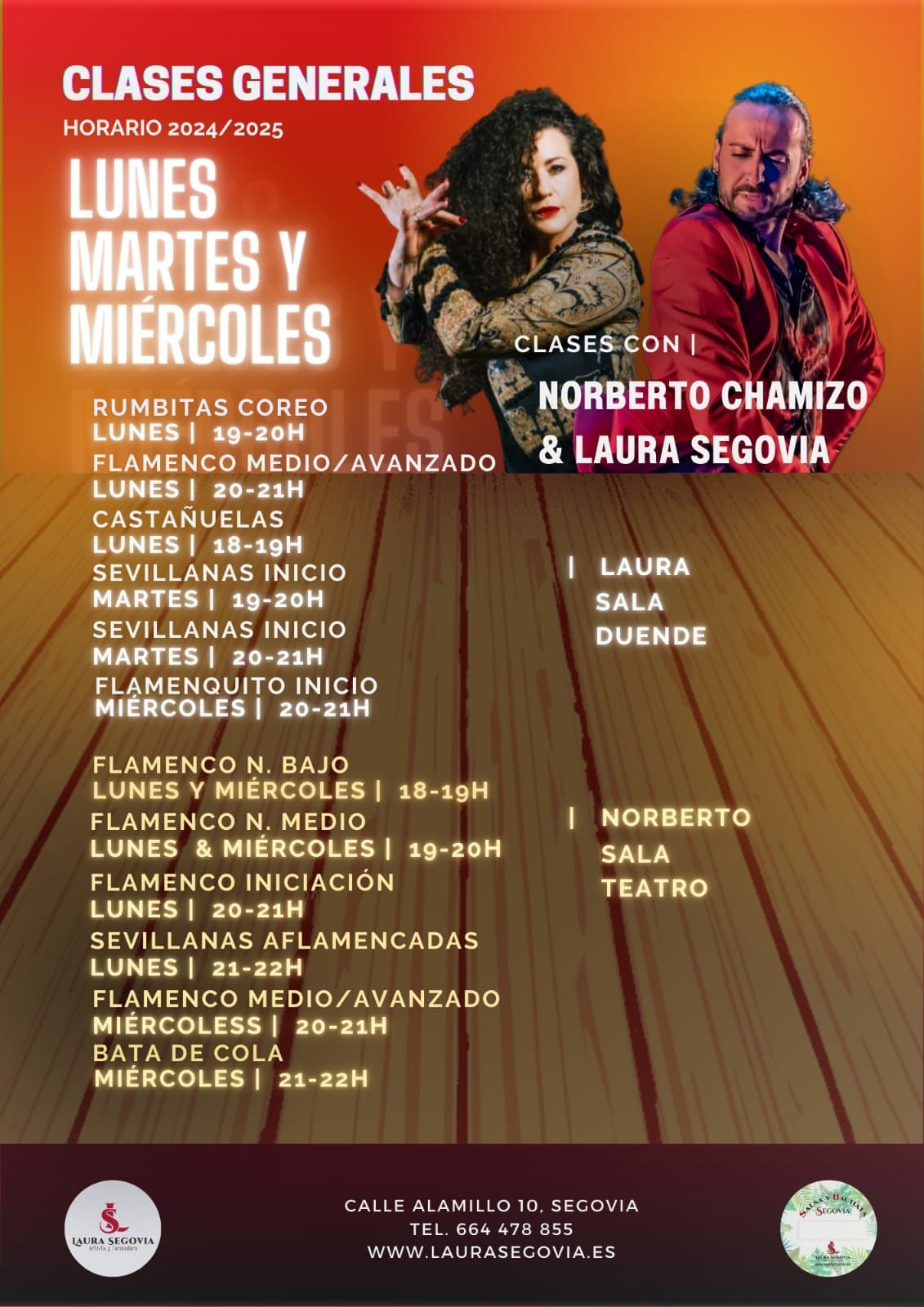 Un grupo de mujeres baila flamenco en un escenario.