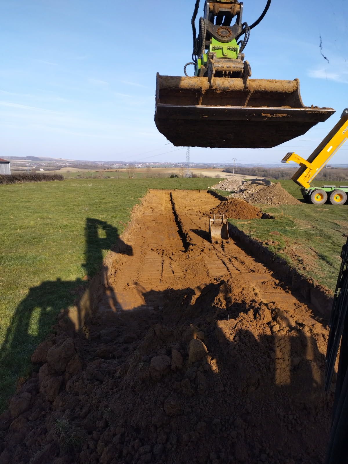Chantier de terrassement
