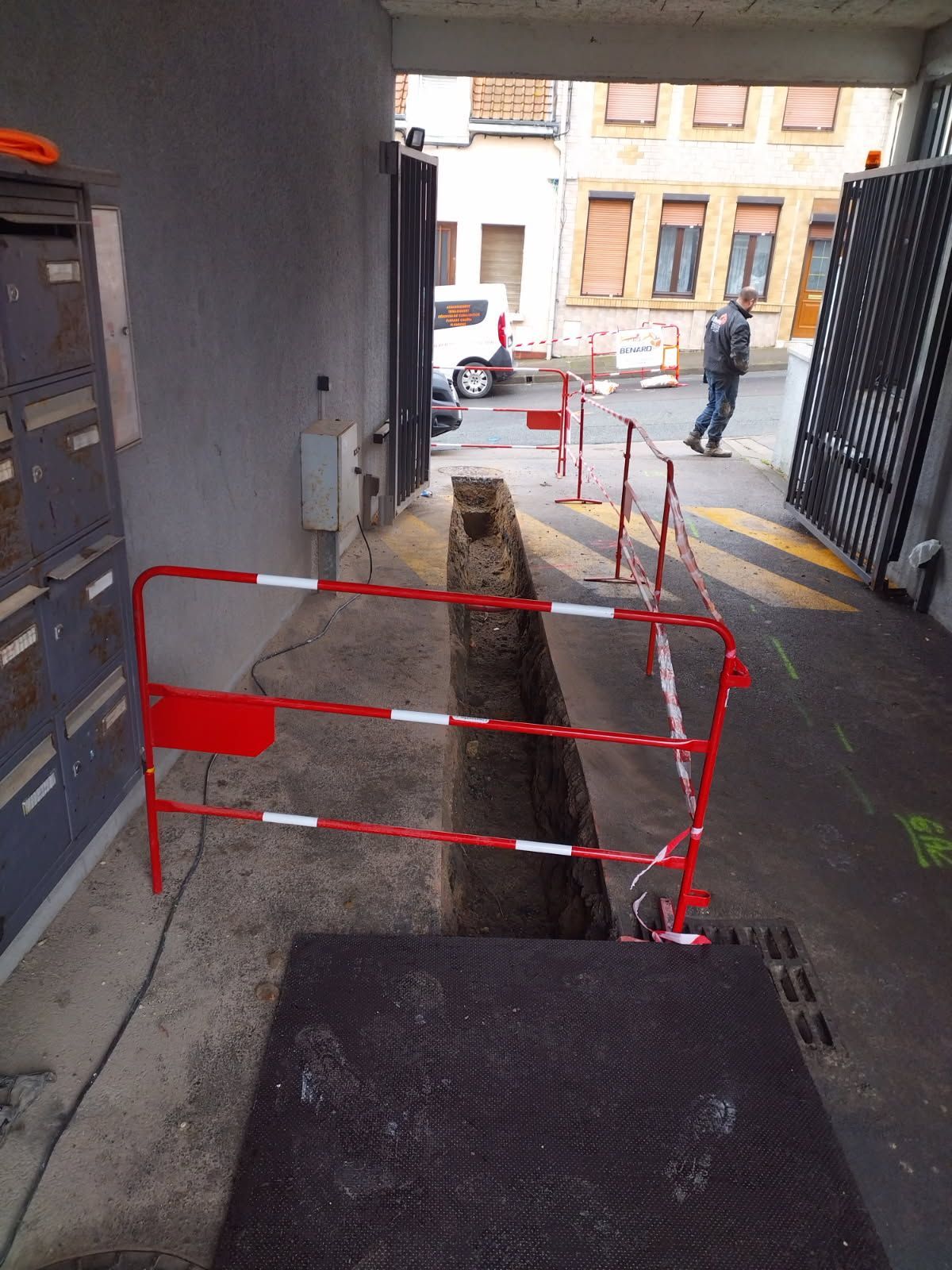 Barrières de protections des piétons