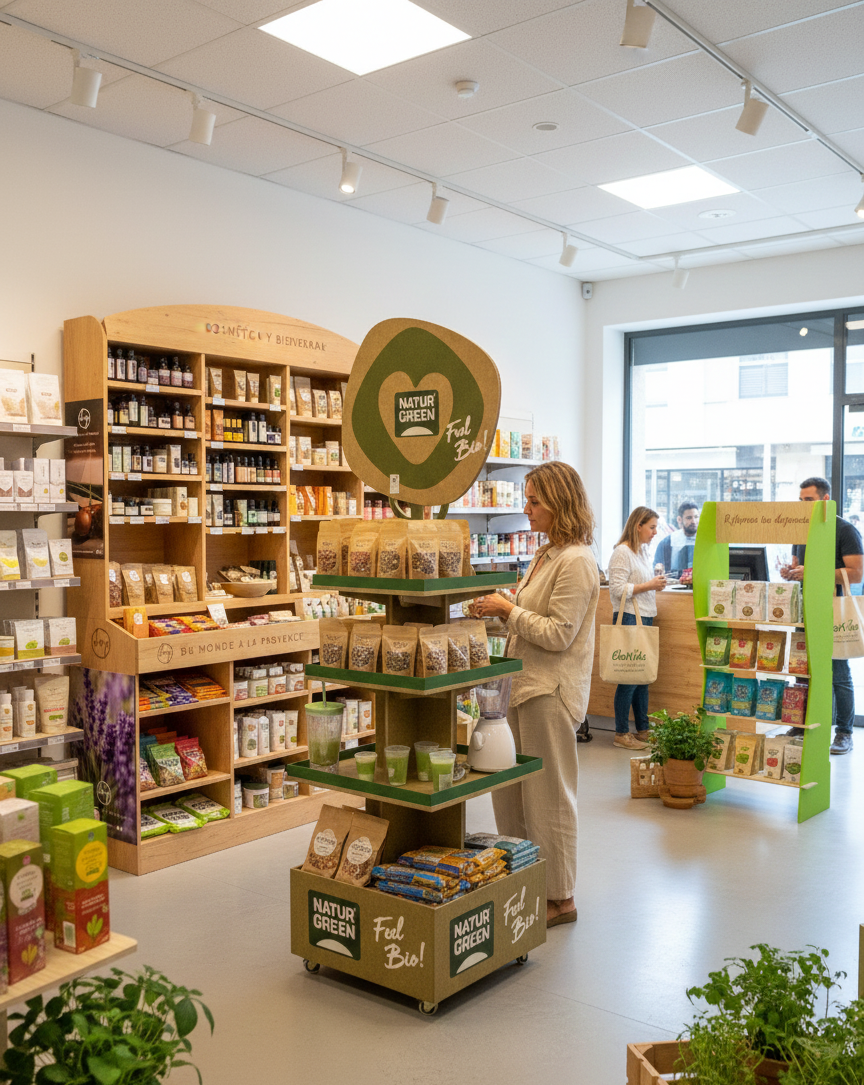 Una exhibición de chips Chiquita sobre un fondo blanco.