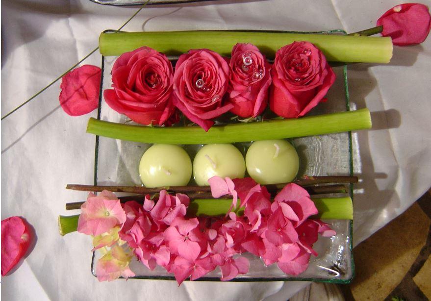 Composition avec bougie