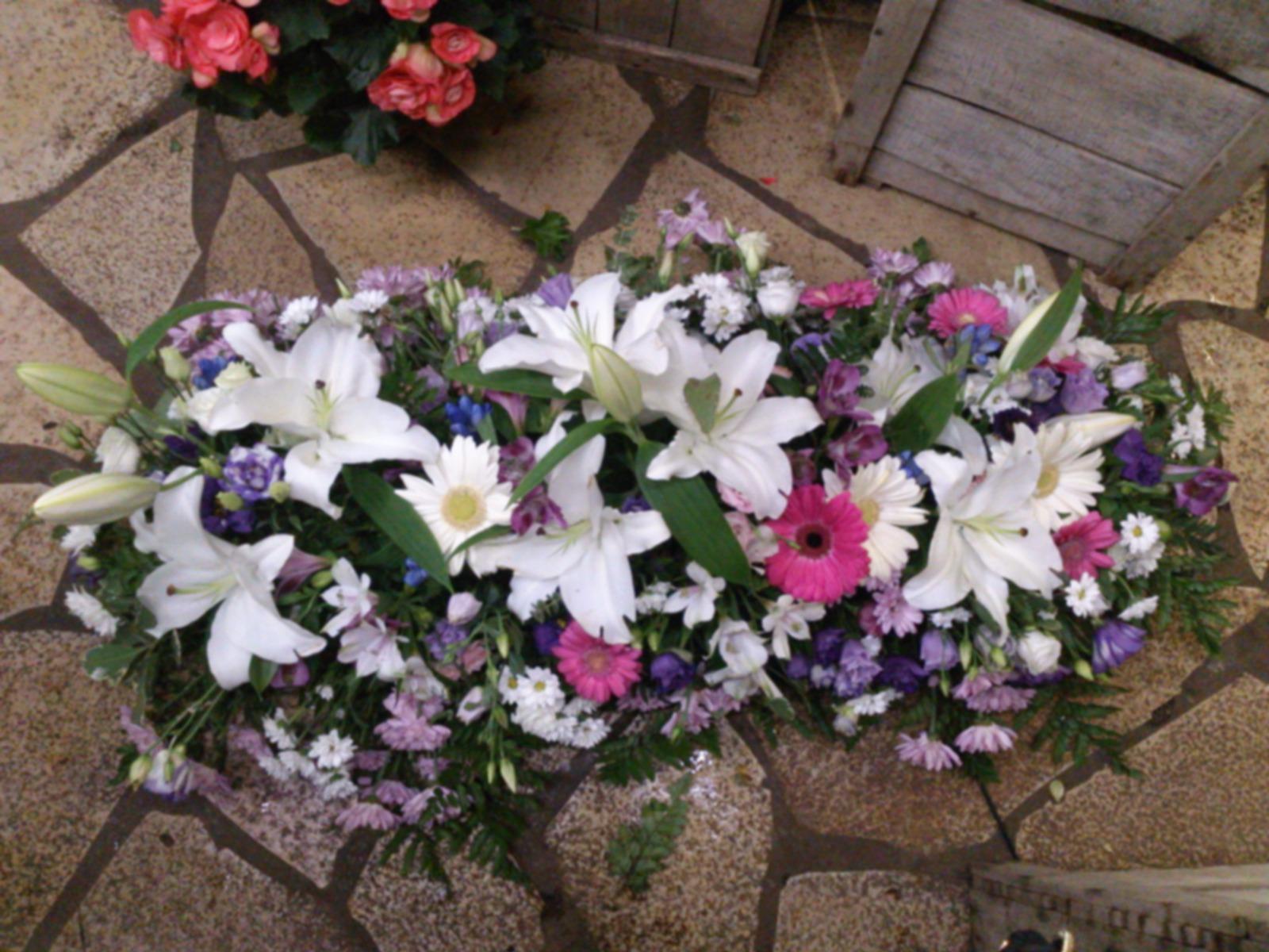 Composition florale deuil