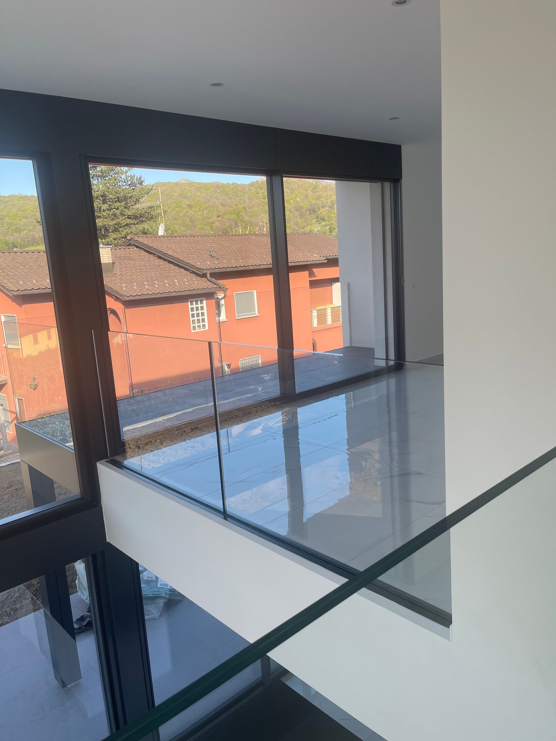 Vetrata appartamento moderno