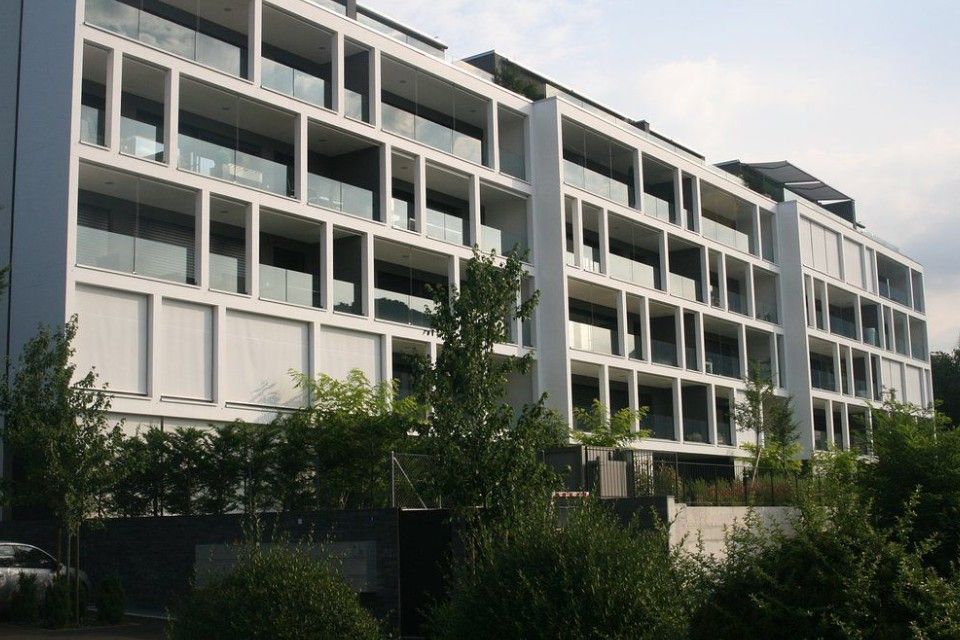condominio ristrutturato - Studio d'architettura Moggio Giuliano	