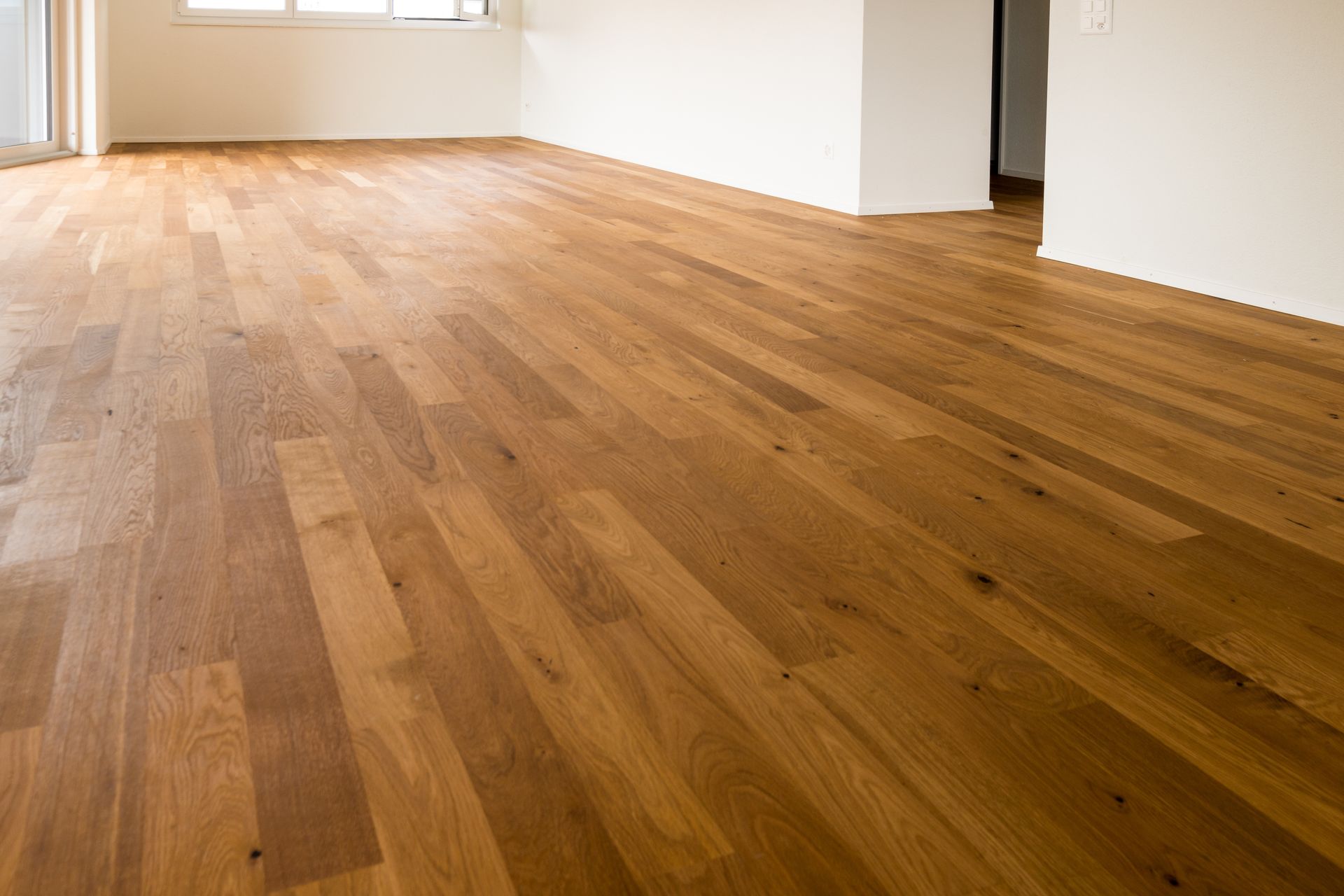 Du parquet dans une habitation.