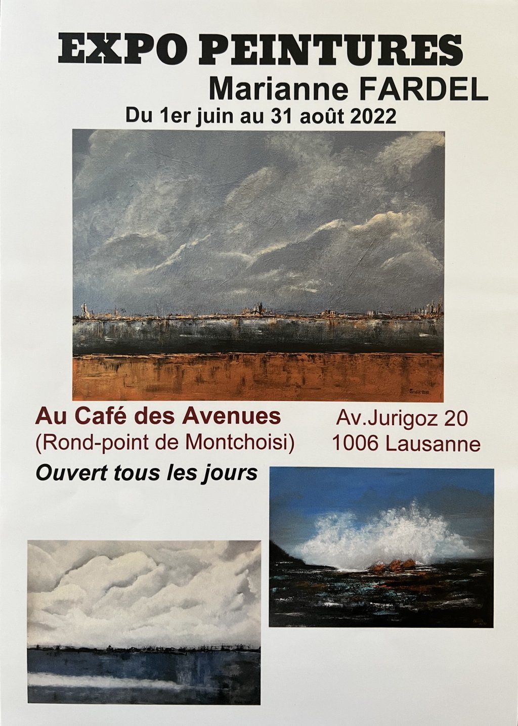 Marianne Fardel : Bienvenue sur mon site Internet.