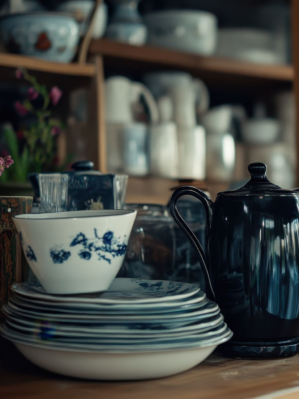 De la vaisselle de seconde main