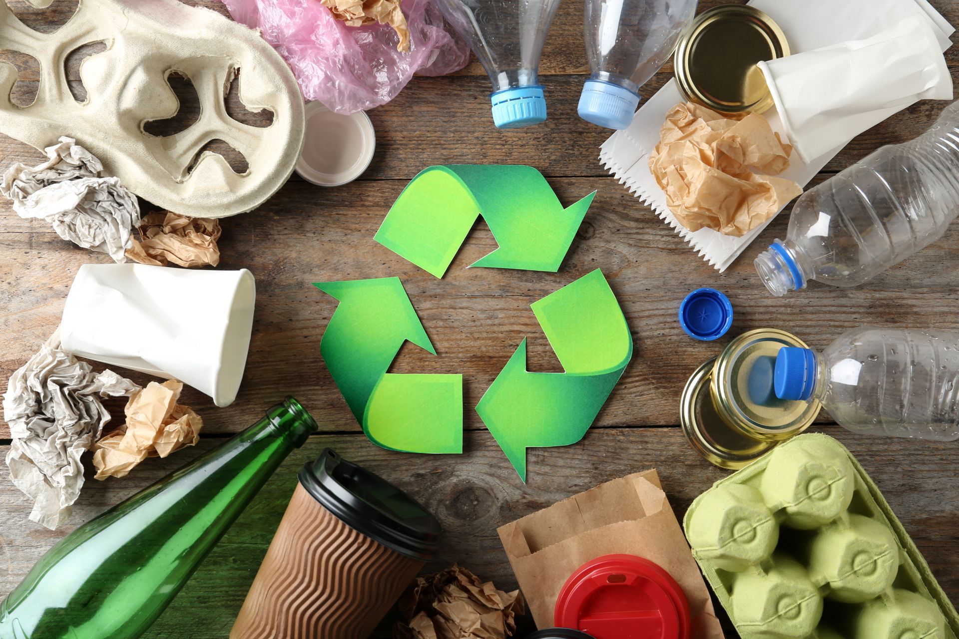 Vers la page Recyclage de déchets