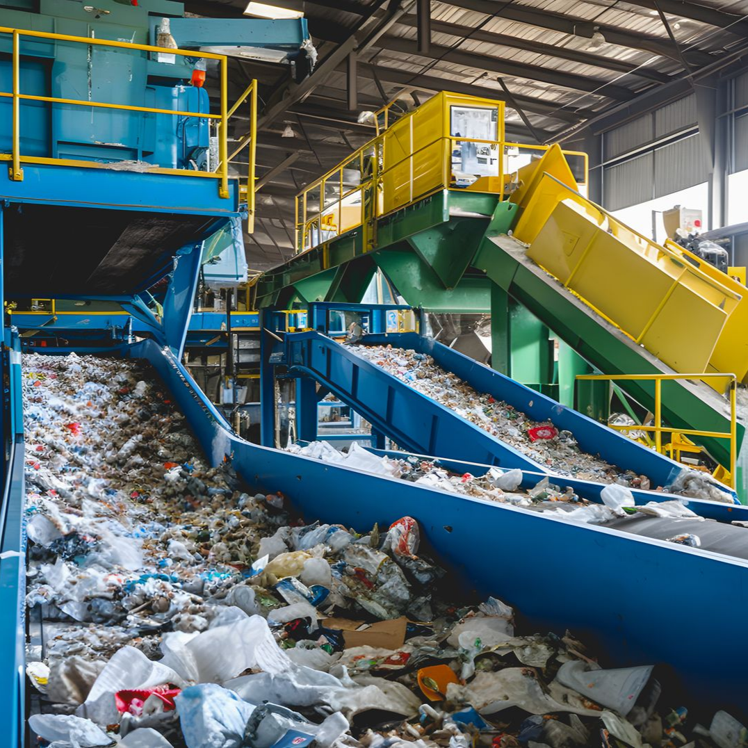 Une chaîne de valorisation de déchets