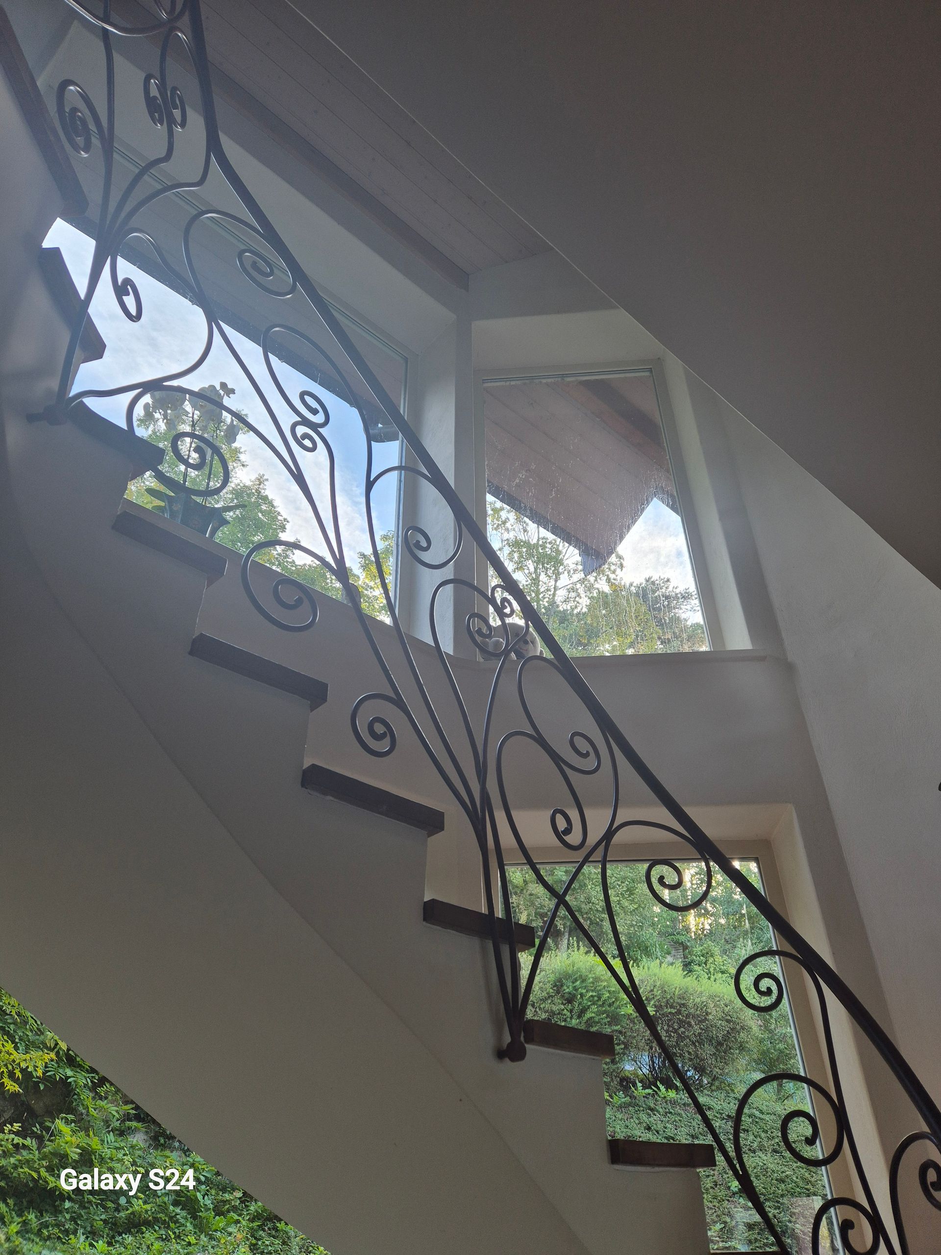 Fenêtre dans un escalier