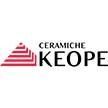 Es un logotipo de una empresa llamada ceramiche keope.