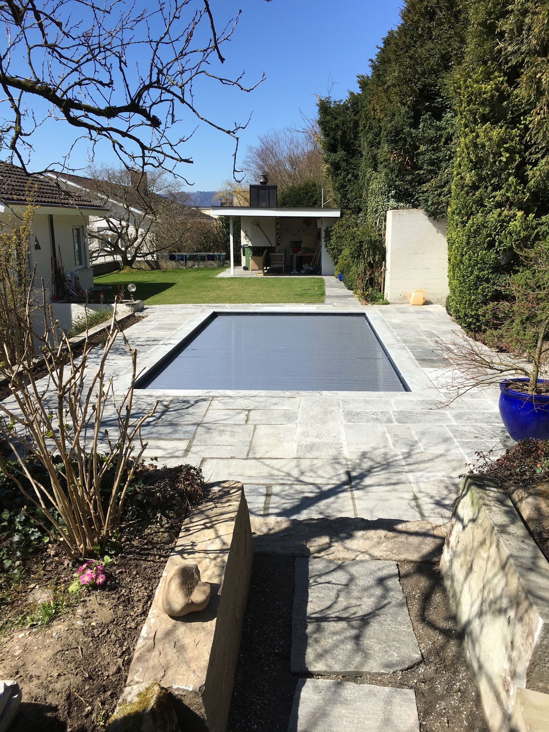 Poolbau - Bauunternehmung - Widmer Baugeschäft - Herrliberg