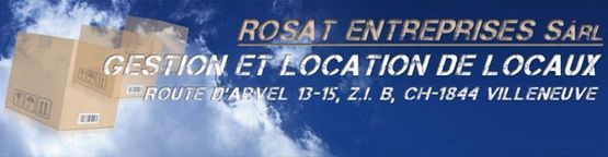 Gestion et location de locaux - Rosat Entreprises - Villeneuve