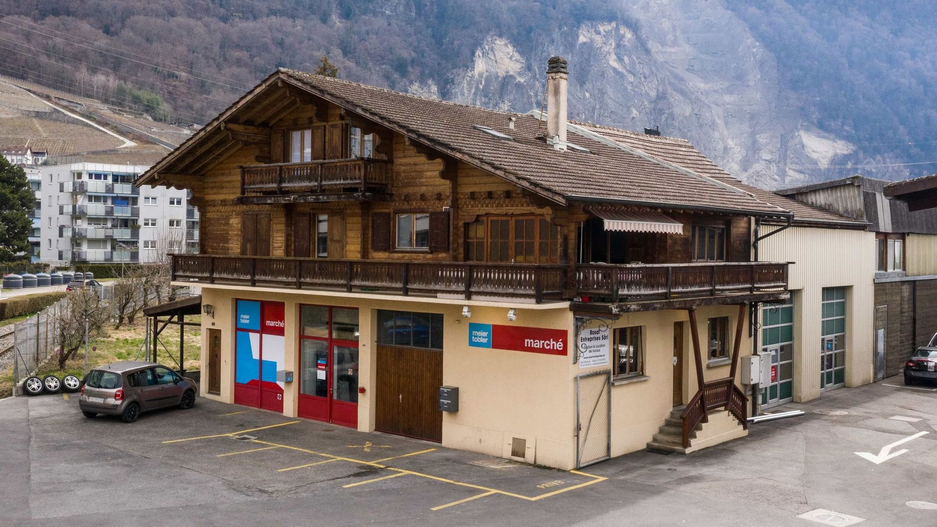 Gestion et location de locaux - Rosat Entreprises - Villeneuve