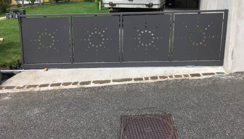 Cancello ingresso villa