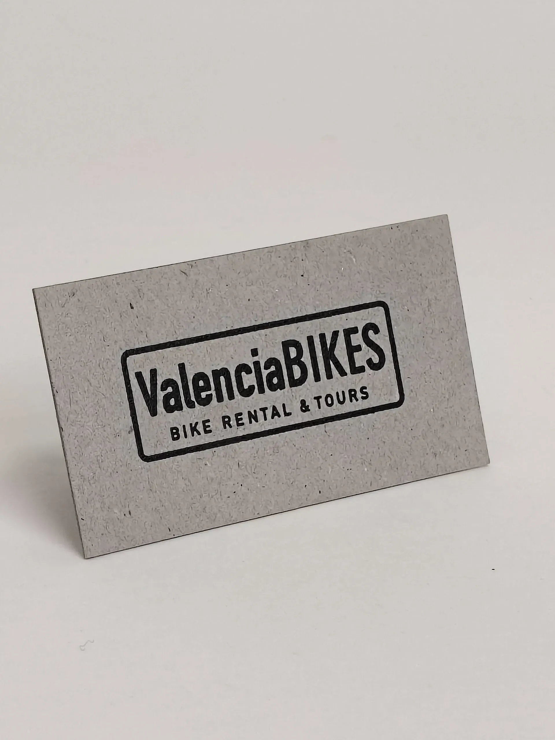 Tarjeta de visita para Valencia Bikes