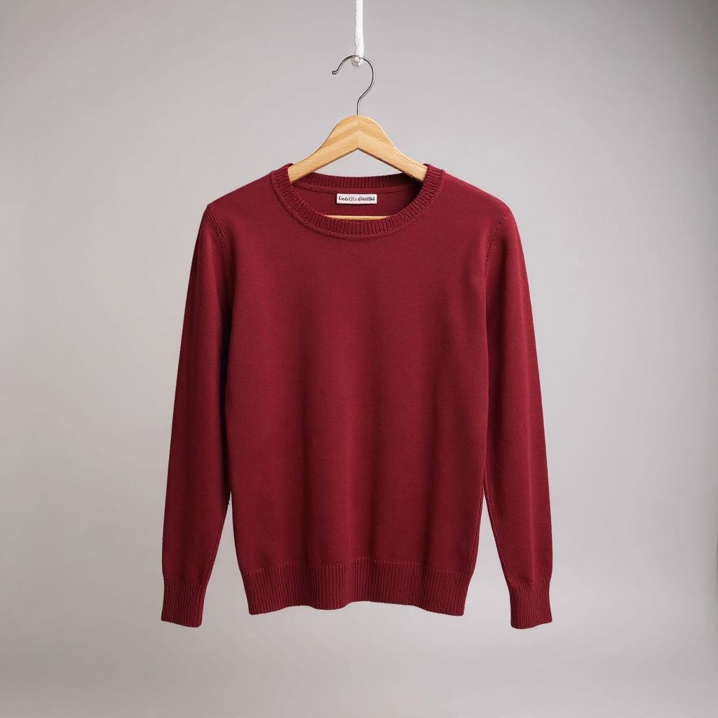 Una mujer con un top blanco y jeans azules está parada en una habitación.