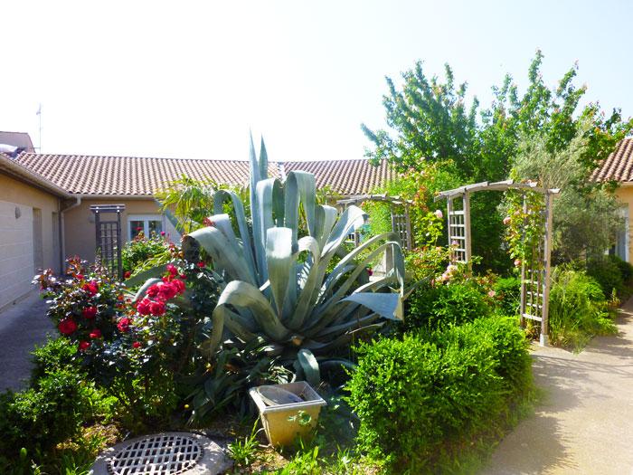 Résidence Laetitia Vue jardin