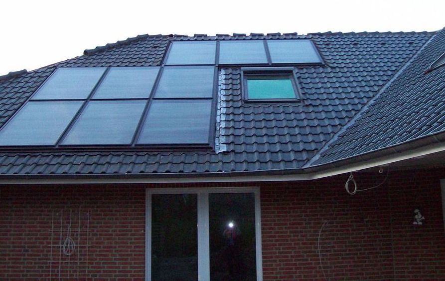 Solaranlage vom Dachdecker in Düsseldorf