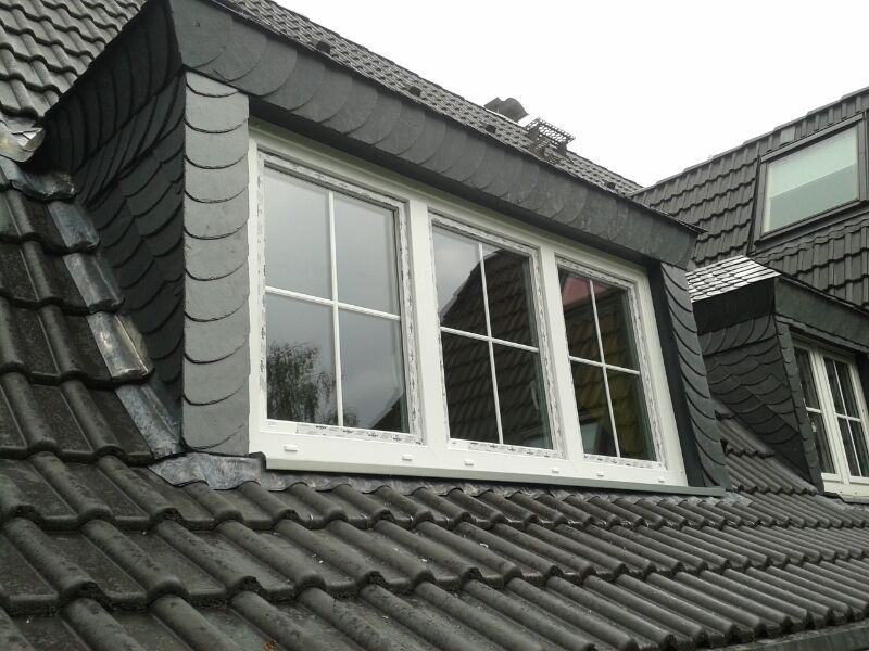 Dachgaube Fenstereinbau