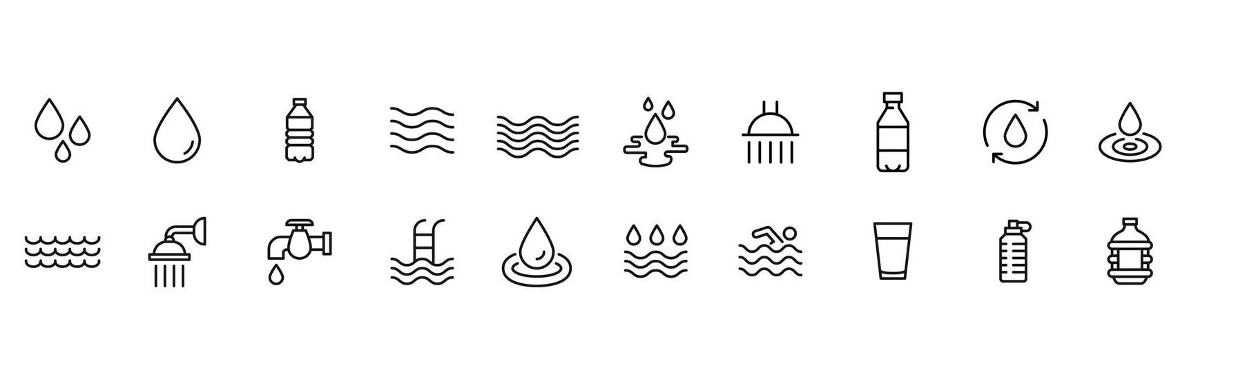 Symbole eau