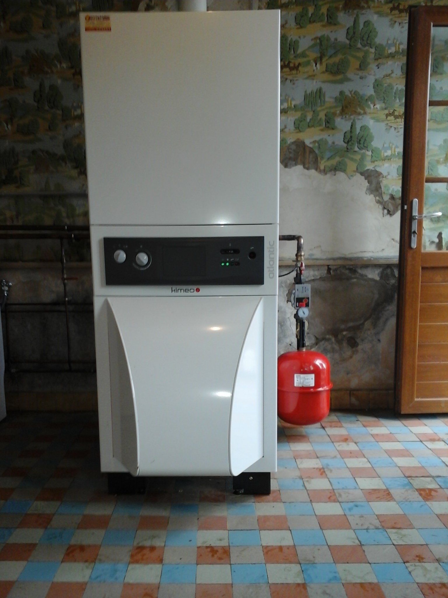 Chaudière fioul au sol à condensation