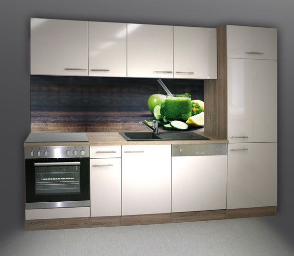 Hohmuth Werbetechnik Küchenwand Glas