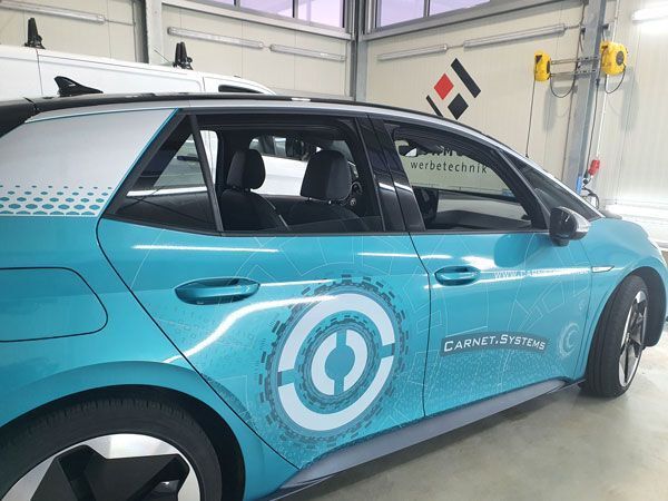 Hohmuth Werbetechnik Fahrzeugbschriftung PKW Folierung