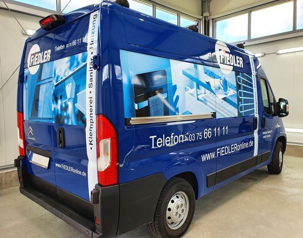 Hohmuth Werbetechnik Fahrzeugbschriftung PKW Folierung