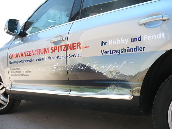 Hohmuth Werbetechnik Fahrzeugbschriftung PKW Folierung
