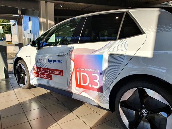 Hohmuth Werbetechnik Fahrzeugbschriftung PKW Folierung